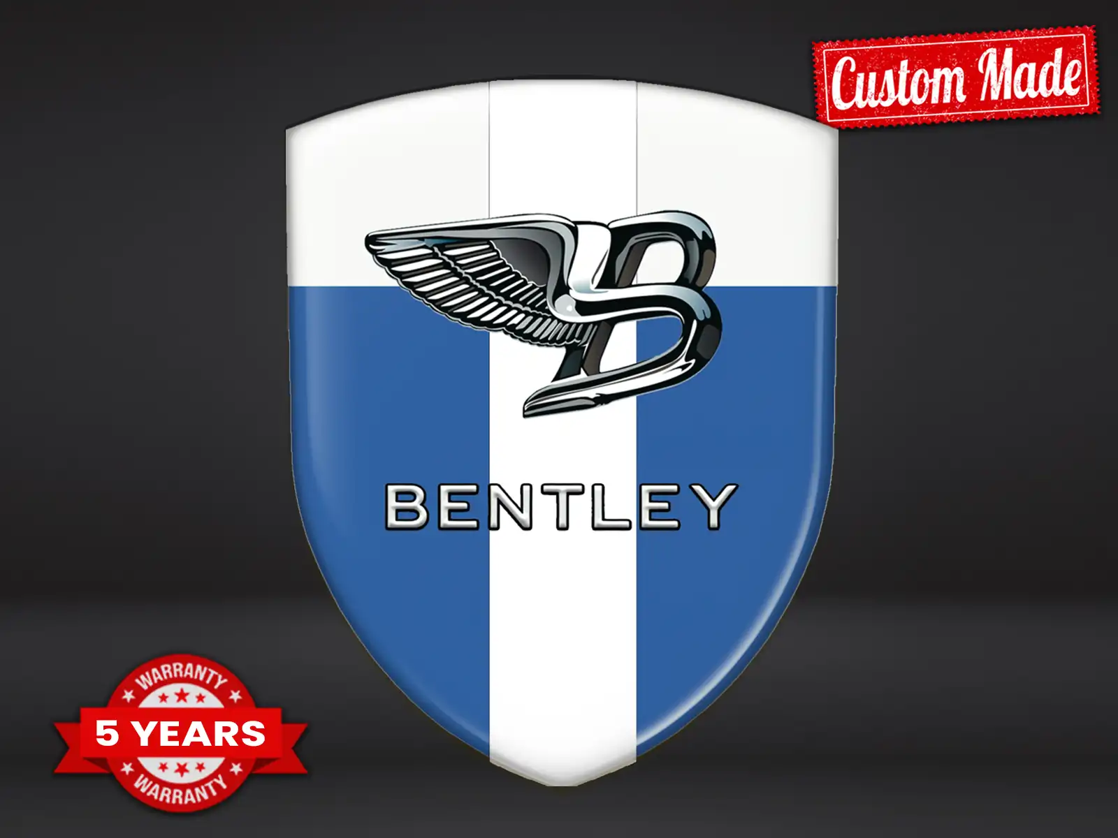 Bentley Logo Silicona Auto Máximo Resistente Elegante Pro